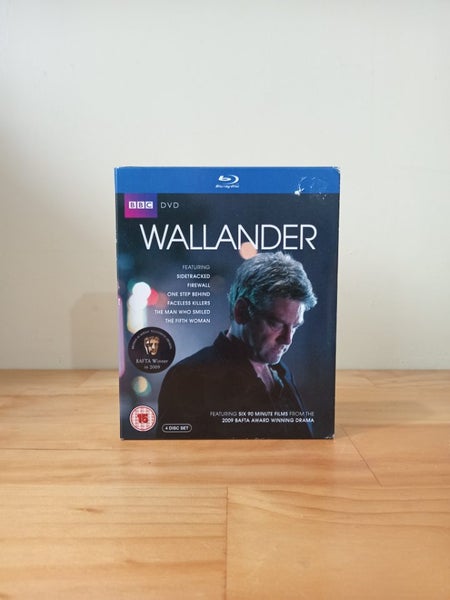 Wallander series 1 and 2 blu-ray boxset (season 1 and 2)