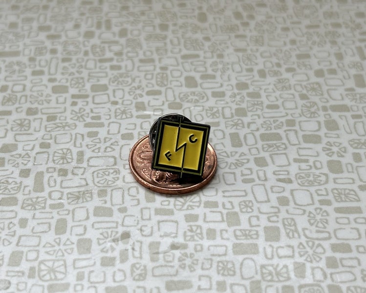 Flight Coffee Logo pin / badge Carousel 1