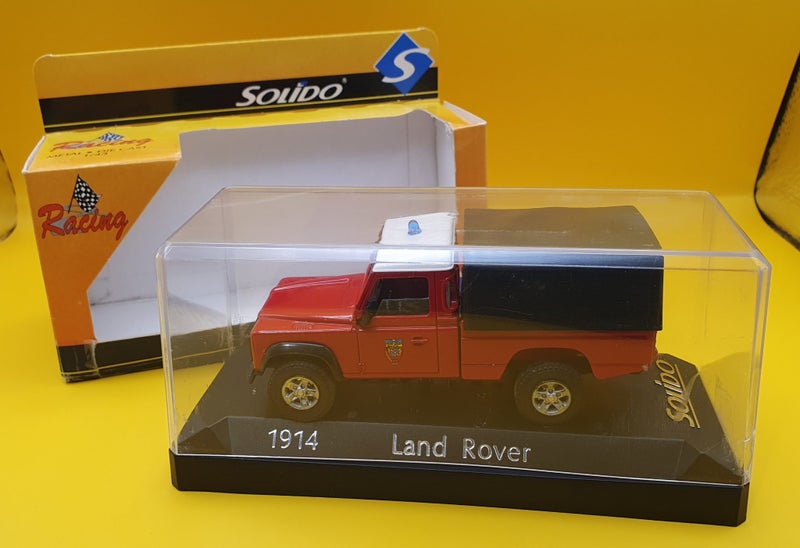 SOLIDO - LAND ROVER DEFENDER - FIRE SUPPORT SAPEURS POMPIERS - 1/43 Carousel 1