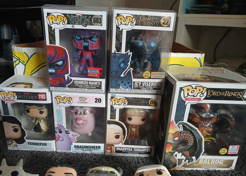 $1 Reserve Funko Pop Vinyl Bundle – 17 Figures – GITD, Venomized & Flocked Carousel 2