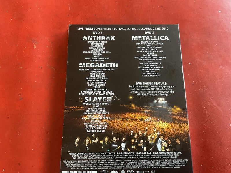 The Big 4 - Live from Sofia, Bulgaria (2 DVD) Carousel 2