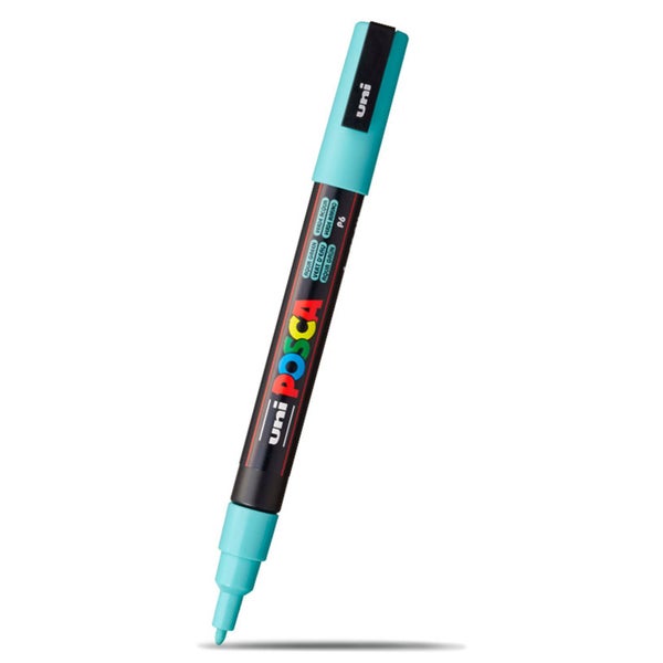 Uni PC3MSC8C Uni Posca Marker 0.9-1.3mm 8 Piece Pastel Colours PC-3M [PC3MSC8C] Carousel 9