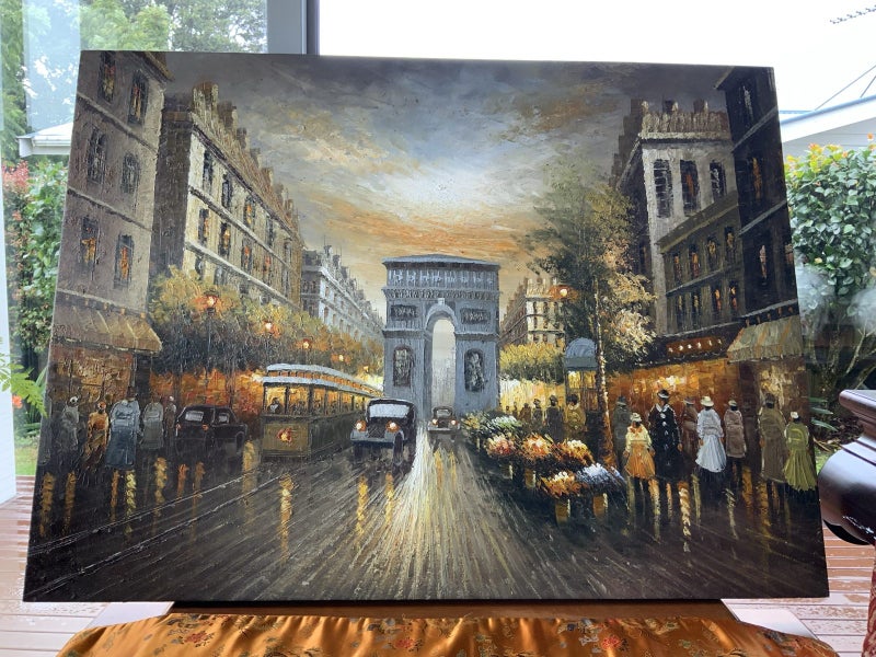 HUGE - Oil painting in great condition Carousel 1