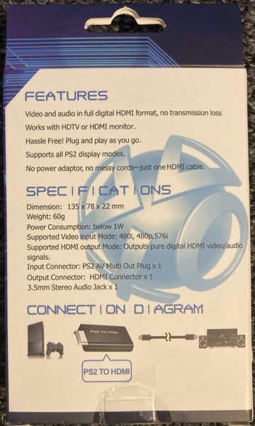 PS2 to HDMI Converter Carousel 2