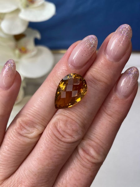 $1RES ~ $1600 Buy Now * 14.44ct Madeira Citrine Carousel 2