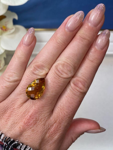 $1RES ~ $1600 Buy Now * 14.44ct Madeira Citrine Carousel 3