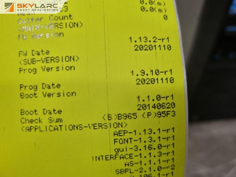 Sato Industrial Thermal Label Barcode Printer CL4NX Carousel 14