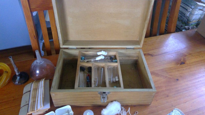 Chemistry set with bunsen burner Carousel 2