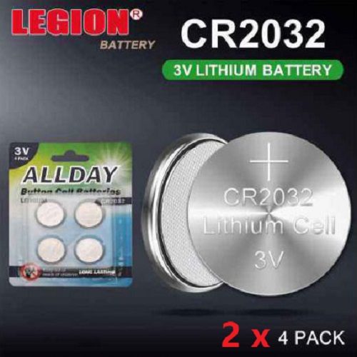 CR2032 Button Cell Batteries 8pcs Carousel 1