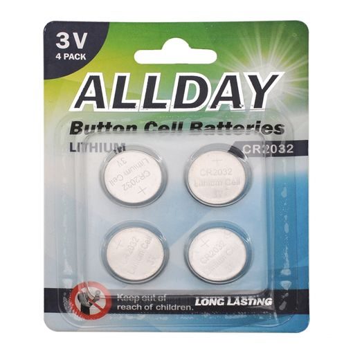 CR2032 Button Cell Batteries 8pcs Carousel 4
