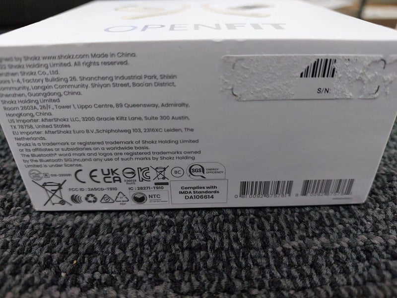 Shokz OpenFit Open-Ear True Wireless Headphones Carousel 2