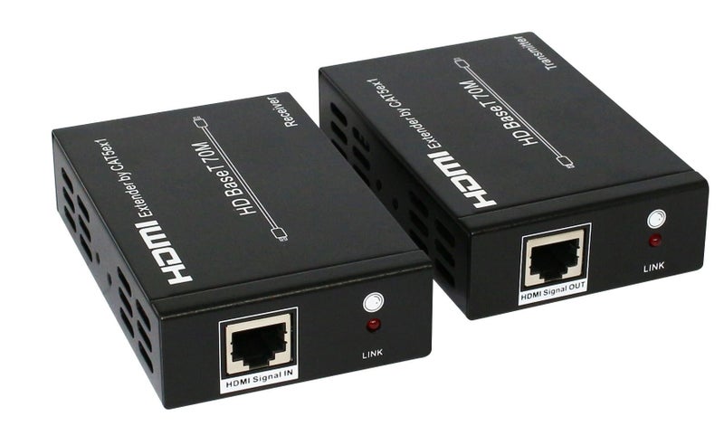 HDMI Extender over RJ45 CAT5 CAT6 LAN Ethernet Network Converter Carousel 1