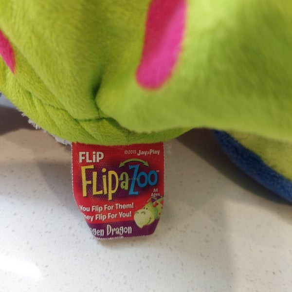 FlipaZoo Dragon & Unicorn Soft Toy Carousel 3