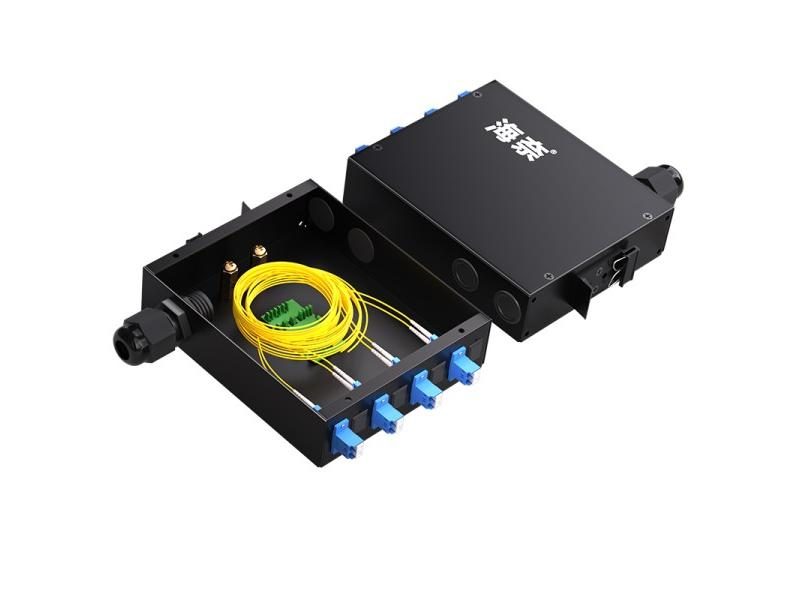Haina 35MM Industrial-grade Guide Rail Fttx Odb Box Mini ODF 4 Port SC FC ST LC Carousel 1