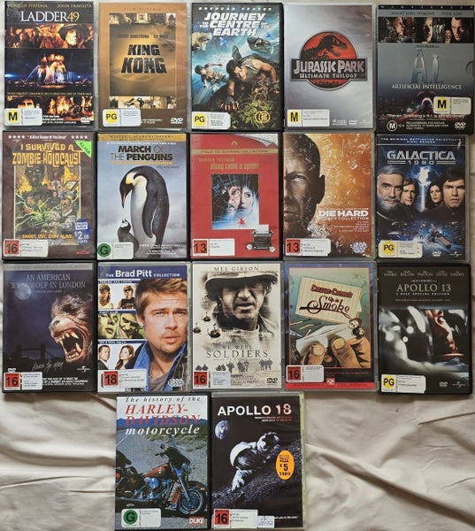 72 Assorted DVD's Carousel 4