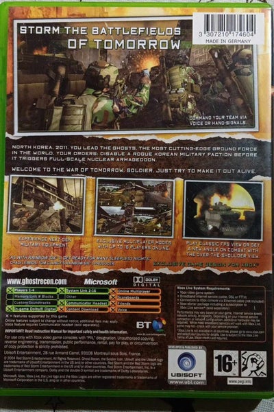 XBOX GHOST RECON 2 Carousel 2