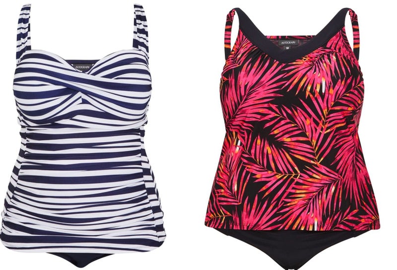 Autograph tankini SET -Top and Pants Choice of Two Styles - Sizes 22, 24, 26, 30 Carousel 1