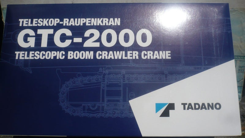 IMC MODELS TADANO GTC-2000 TELESCOPIC BOOM CRAWLER CRANE Carousel 5