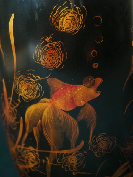 Vietnamese classic ceramic lacquer vase Carousel 5