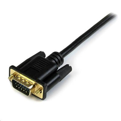 StarTech.com HD2VGAMM10 1920x1080 - Active HDMI to VGA Cable - 3m (10ft) - Black Carousel 3