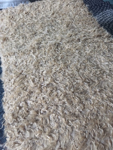 Faux fur - teddy bear/ soft toy making material / shaggy caramel - B Carousel 2