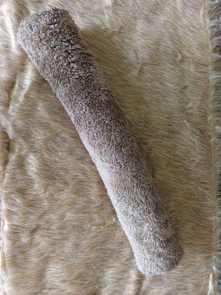 Faux fur - teddy bear/ soft toy making material / Lite fawn short shaggy pile G Carousel 1