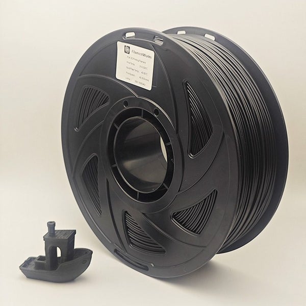 PLA Basic 3D Printer Filament 1kg 1.75mm - Black Carousel 1