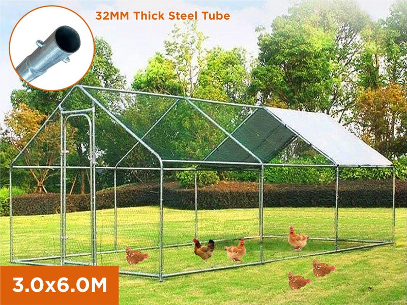 Chicken Run Chicken Coop Metal Carousel 1