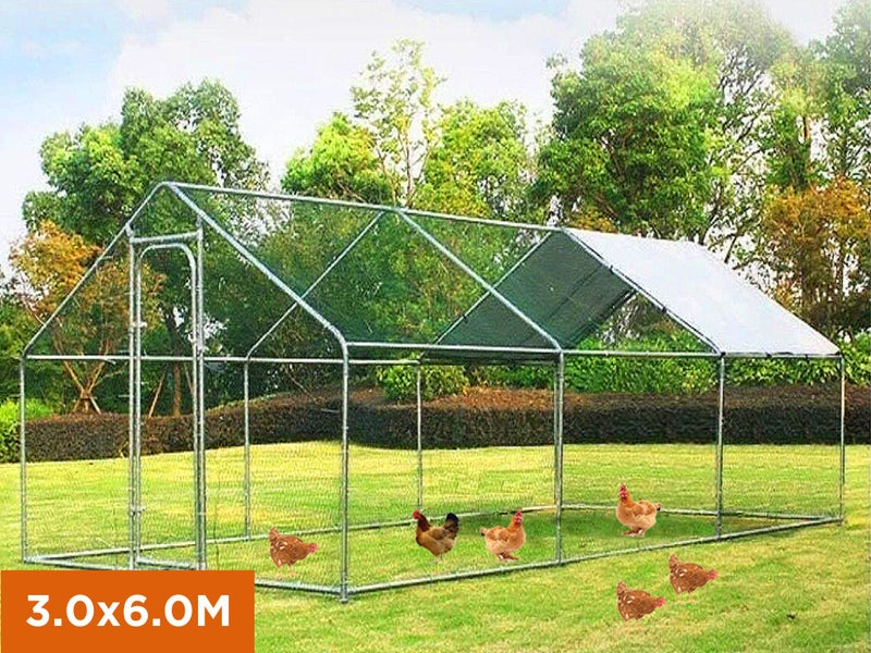 Chicken Run Chicken Coop Metal Carousel 2