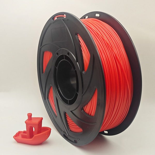PLA Basic 3D Printer Filament 1kg 1.75mm - Red Carousel 1