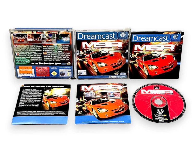 Metropolis Street Racer (Sega Dreamcast) PAL *MINT COMPLETE* Carousel 1