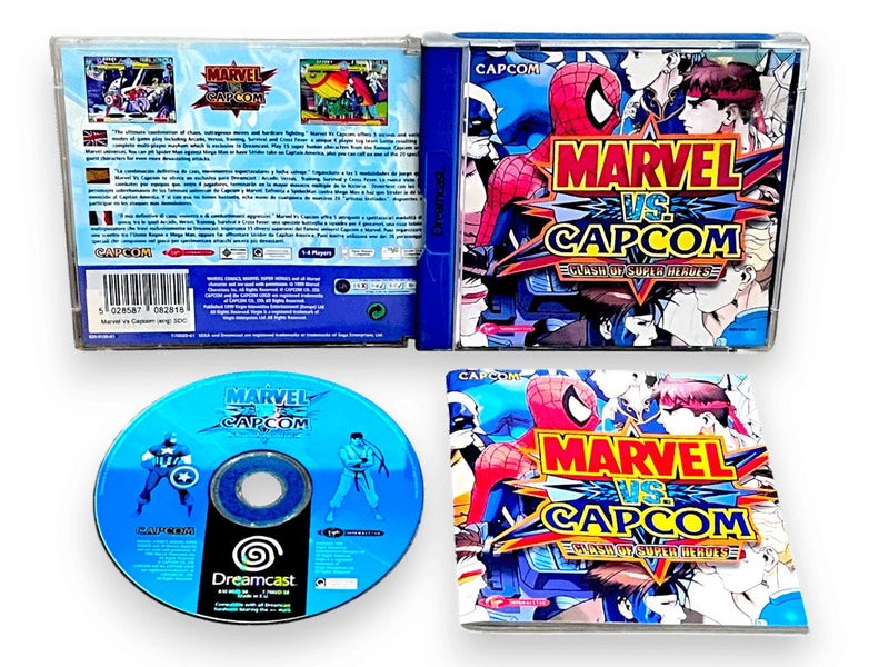 Marvel vs. Capcom: Clash of Super Heroes (Sega Dreamcast) PAL Carousel 1