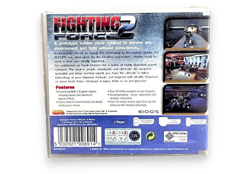 Fighting Force 2 (Sega Dreamcast) PAL Carousel 2