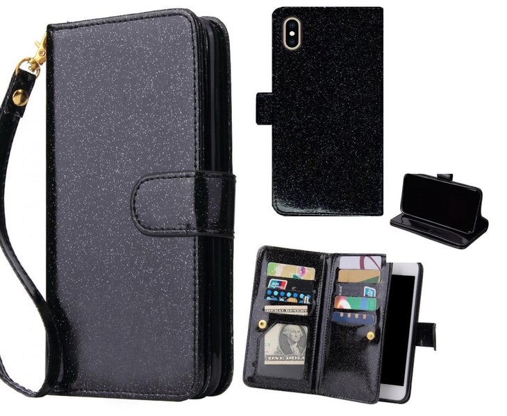 iPhone XS Max Case Glaring Multifunction Wallet Leather Case Carousel 1
