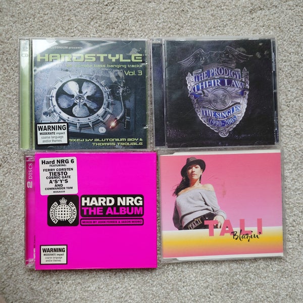 Hardstyle / Hard NRG + The Prodigy CDs Carousel 1