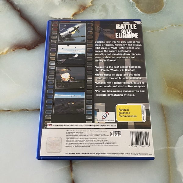 WWII: Battle Over Europe - PS2 - CIB Carousel 2