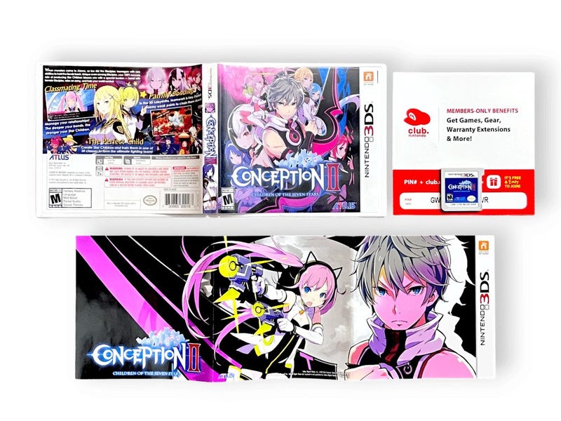 Conception II: Children of the Seven Stars (3DS NTSC) *MINT COLLECTOR'S* Carousel 1