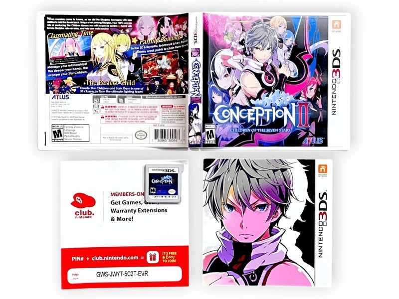 Conception II: Children of the Seven Stars (3DS NTSC) *MINT COLLECTOR'S* Carousel 2