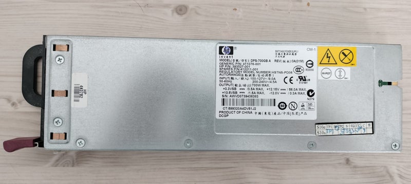 SERVER PSU - HP Model DPS-700GB Carousel 1