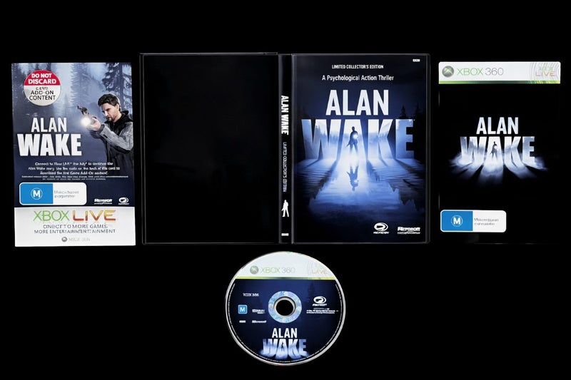 Alan Wake (Xbox 360 LIMITED "BLACK" COLLECTOR'S EDITION) *EXCELLENT & COMPLETE* Carousel 2