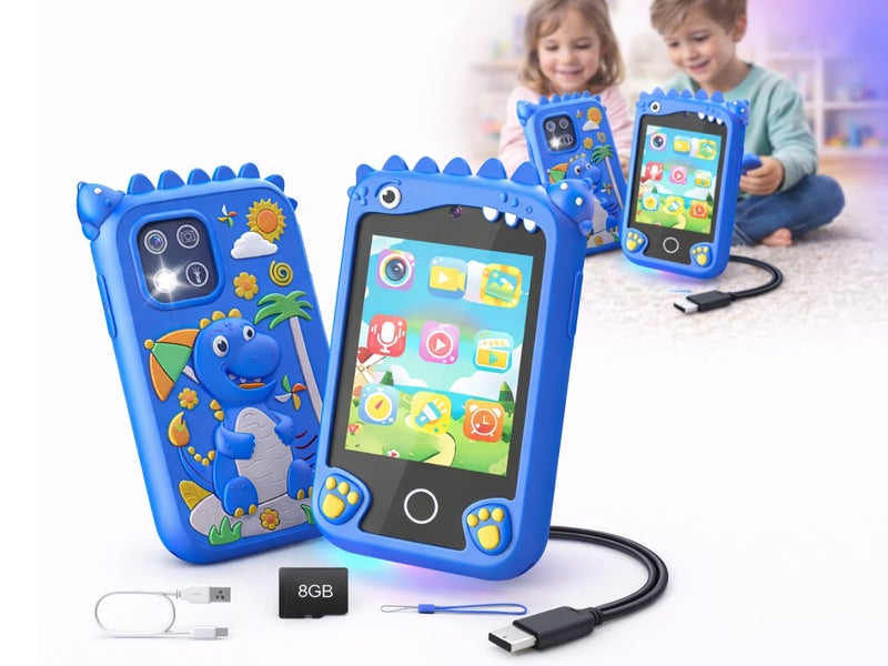 Kids Toy Phone with 8 Fun Learning Functions, Gift! Carousel 1