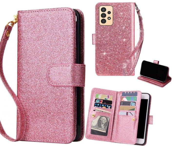 Samsung Galaxy A13 Case Glaring Multifunction Wallet Leather Case Carousel 1