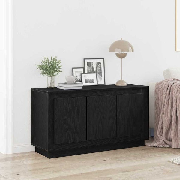 Sideboard Black Oak 102 X 35 X 55 Cm Engineered Wood Nlxnol Carousel 1