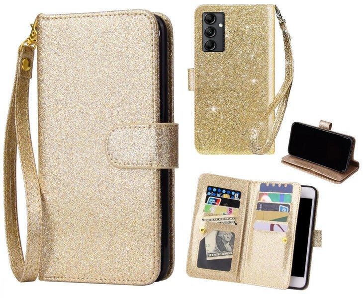 Samsung Galaxy A14 5G Case Glaring Multifunction Wallet Leather Case Carousel 1