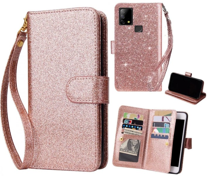 Vodafone T23 Case Glaring Multifunction Wallet Leather Case Carousel 1