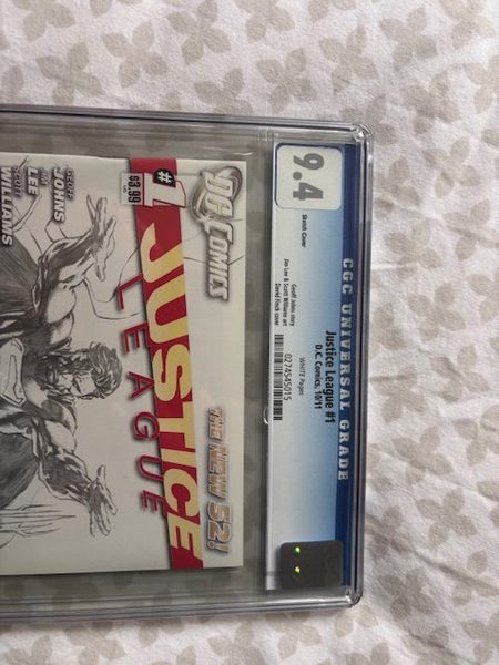 Justice League #1 sketch variant (2011) Carousel 2