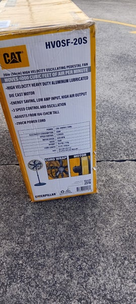 Fan Oscillating, Pedestal, 50cm, 3spd Carousel 2