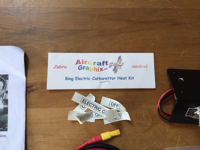 Jabiru aircraft engine electric carb icing kit Carousel 6