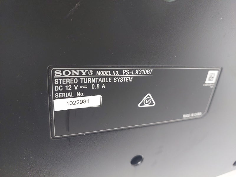 Sony PS-LX310BT Turntable with Bluetooth Connectivity Carousel 9