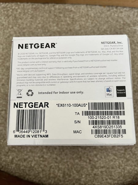 WiFi Range Extender - Netgear Carousel 5